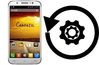 Cómo hacer reset o resetear un Micromax A119 Canvas XL