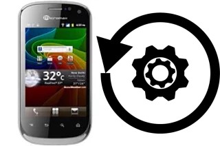 Cómo hacer reset o resetear un Micromax A75