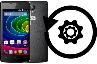 Cómo hacer reset o resetear un Micromax Bolt D320