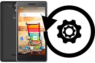 Cómo hacer reset o resetear un Micromax Bolt Q332