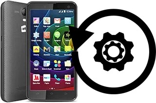 Cómo hacer reset o resetear un Micromax Bolt Q339