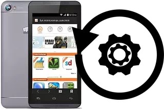 Cómo hacer reset o resetear un Micromax Canvas Fire 4 A107