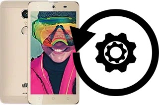 Cómo hacer reset o resetear un Micromax Canvas Selfie 4