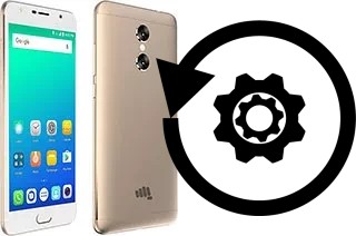 Cómo hacer reset o resetear un Micromax Evok Dual Note E4815