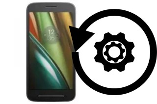 Cómo hacer reset o resetear un Moto E4 Plus