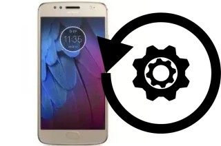 Cómo hacer reset o resetear un Moto G5S