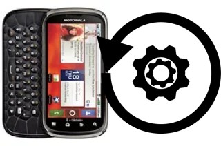 Cómo hacer reset o resetear un Motorola Cliq 2