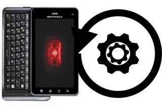 Cómo hacer reset o resetear un Motorola DROID 3