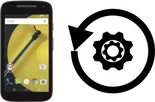 Cómo hacer reset o resetear un Motorola Moto E (2nd Gen) XT1527