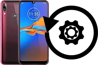 Cómo hacer reset o resetear un Motorola Moto E6 Plus (2019)