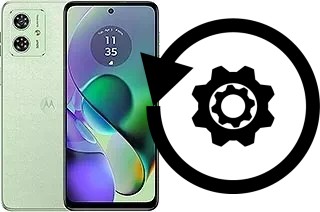 Cómo hacer reset o resetear un Motorola Moto G54 (China)