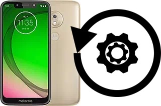 Cómo hacer reset o resetear un Motorola Moto G7 Play