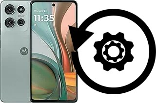 Cómo hacer reset o resetear un Motorola Moto G75