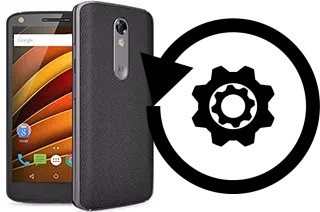 Cómo hacer reset o resetear un Motorola Moto X Force