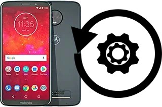 Cómo hacer reset o resetear un Motorola Moto Z3 Play