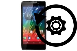 Cómo hacer reset o resetear un Motorola RAZR HD