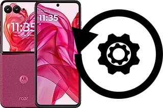 Cómo hacer reset o resetear un Motorola razr+ 2024