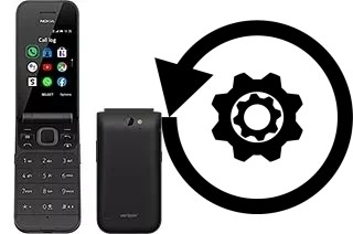 Cómo hacer reset o resetear un Nokia 2720 V Flip
