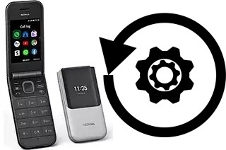 Cómo hacer reset o resetear un Nokia 2720 Flip