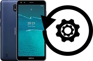 Cómo hacer reset o resetear un Nokia C1 2nd Edition