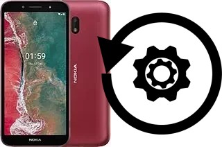 Cómo hacer reset o resetear un Nokia C1 Plus