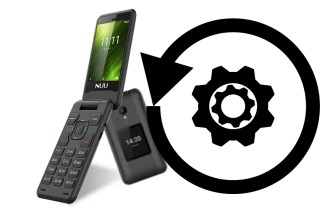 Cómo hacer reset o resetear un NUU Mobile F4L Flip Phone