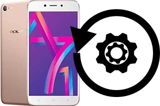 Cómo hacer reset o resetear un Oppo A71 (2018)