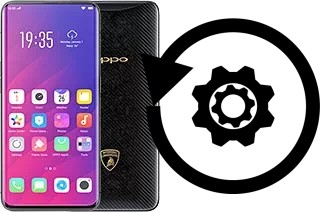 Cómo hacer reset o resetear un Oppo Find X Lamborghini Edition