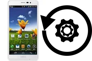 Cómo hacer reset o resetear un Pantech Vega R3 IM-A850L