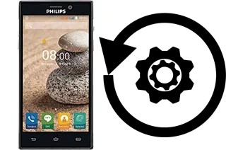 Cómo hacer reset o resetear un Philips V787