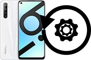 Cómo hacer reset o resetear un Realme 6i (India)