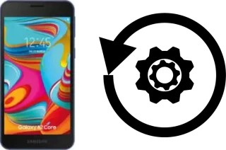 Cómo hacer reset o resetear un Samsung Galaxy A2 Core