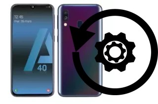 Cómo hacer reset o resetear un Samsung Galaxy A40s