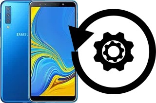 Cómo hacer reset o resetear un Samsung Galaxy A7 (2018)