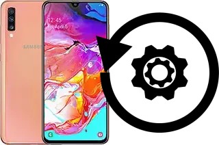 Cómo hacer reset o resetear un Samsung Galaxy A70