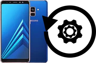 Cómo hacer reset o resetear un Samsung Galaxy A8+ (2018)