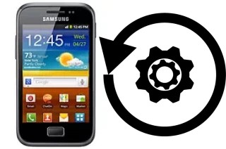 Cómo hacer reset o resetear un Samsung Galaxy Ace Plus S7500