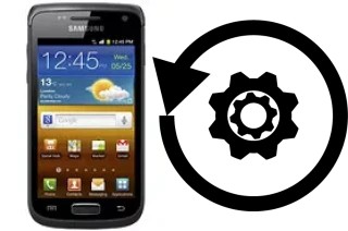 Cómo hacer reset o resetear un Samsung Galaxy W I8150