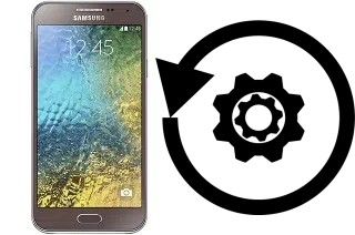 Cómo hacer reset o resetear un Samsung Galaxy E5