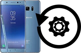 Cómo hacer reset o resetear un Samsung Galaxy Note FE