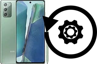 Cómo hacer reset o resetear un Samsung Galaxy Note20 5G