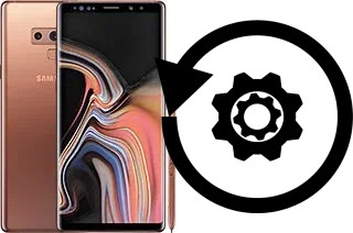 Cómo hacer reset o resetear un Samsung Galaxy Note9