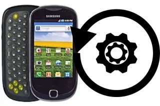 Cómo hacer reset o resetear un Samsung Galaxy Q T589R