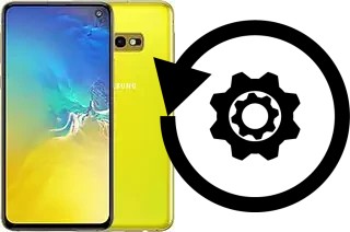 Cómo hacer reset o resetear un Samsung Galaxy S10e