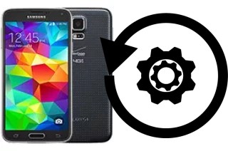 Cómo hacer reset o resetear un Samsung Galaxy S5 (USA)