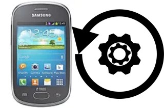 Cómo hacer reset o resetear un Samsung Galaxy Star Trios S5283