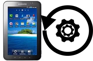 Cómo hacer reset o resetear un Samsung P1000 Galaxy Tab