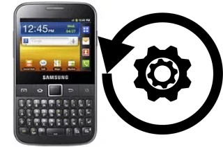 Cómo hacer reset o resetear un Samsung Galaxy Y Pro B5510