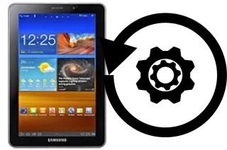 Cómo hacer reset o resetear un Samsung P6810 Galaxy Tab 7.7