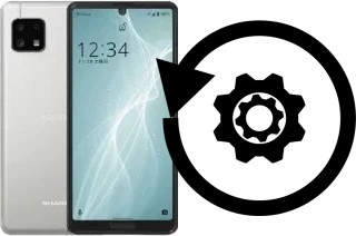 Cómo hacer reset o resetear un Sharp Aquos Sense4 Lite